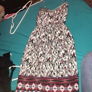 patterned summer or spring dress